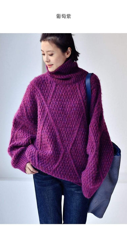 Classic Vintage Sweater with a Flattering Fit