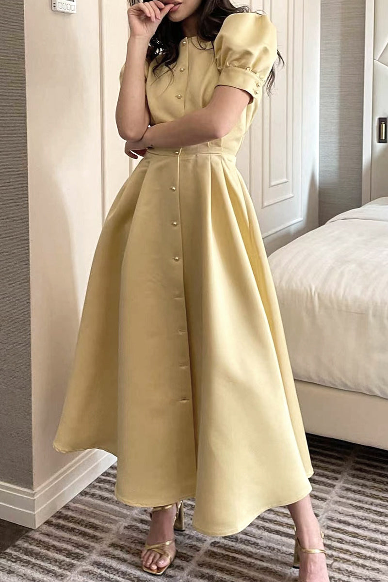 A Vintage Style Dress with Delicate Timeless Details