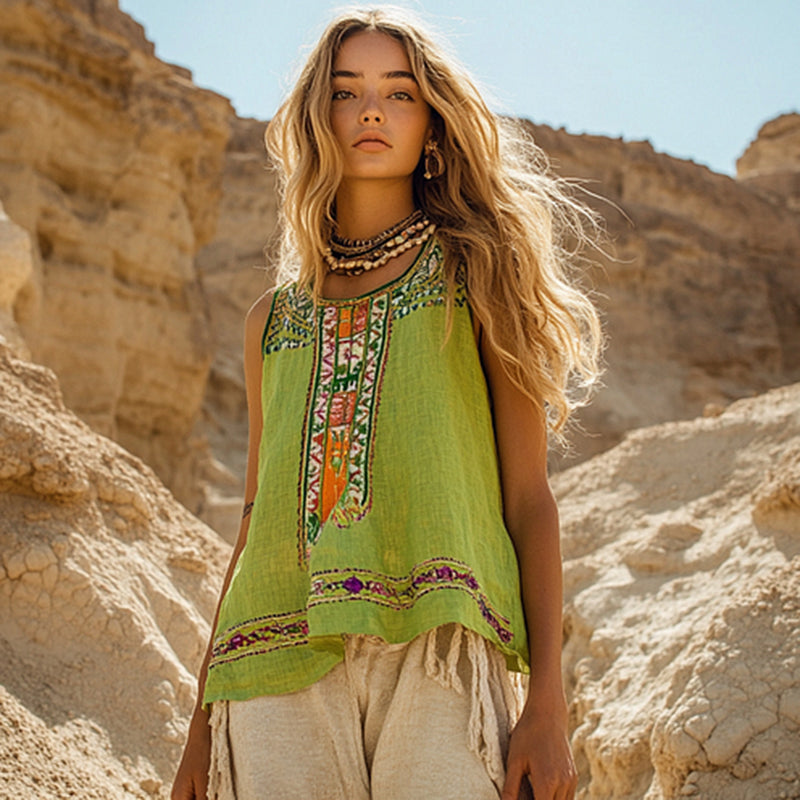 A Vintage Style Top with Delicate Timeless Details