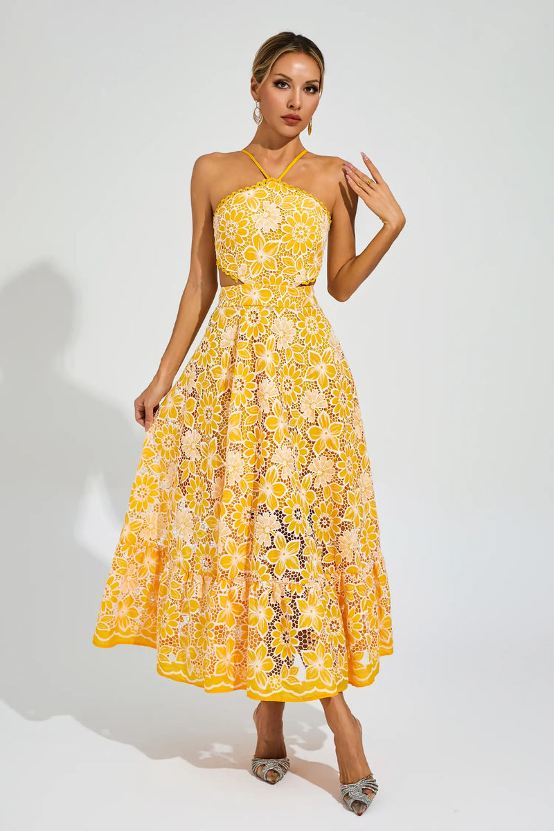 A Vintage Style Dress with Delicate Timeless Details