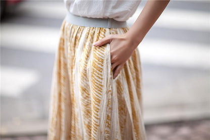 A Vintage Style Pants with Delicate Timeless Details