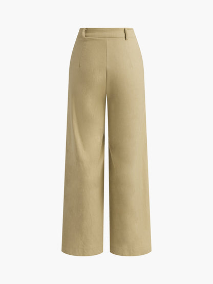 A Vintage Style Pants with Delicate Timeless Details