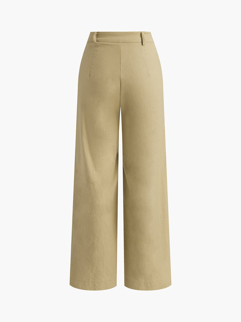A Vintage Style Pants with Delicate Timeless Details