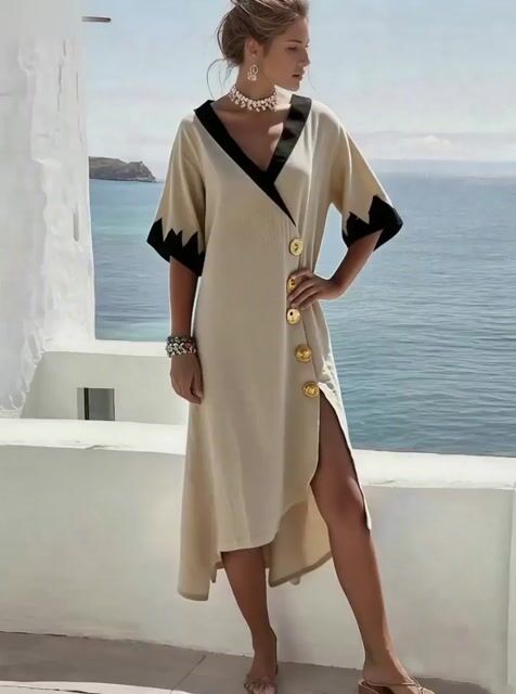 Classic Vintage Dress with a Flattering Fit