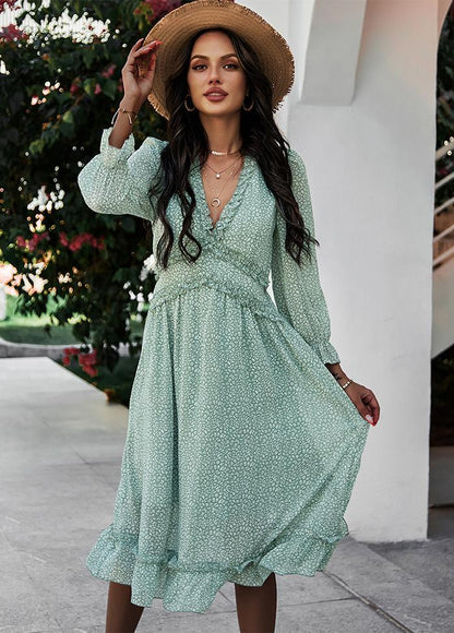 A Vintage Style Dress with Delicate Timeless Details