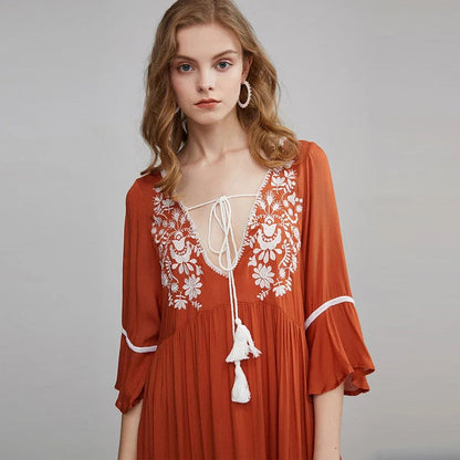 A Vintage Style Dress with Delicate Timeless Details