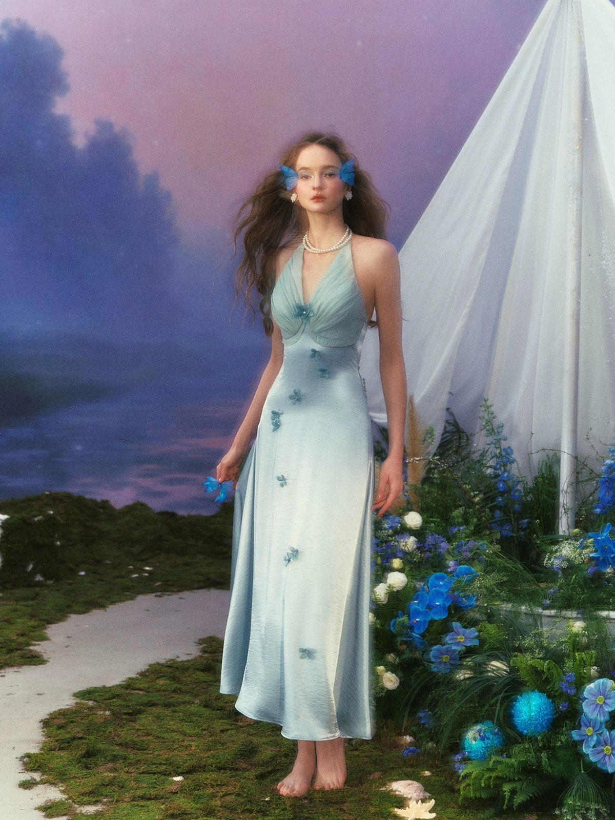 A Vintage Style Dress with Delicate Timeless Details