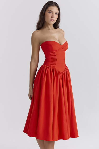 Classic Vintage Dress with a Flattering Fit