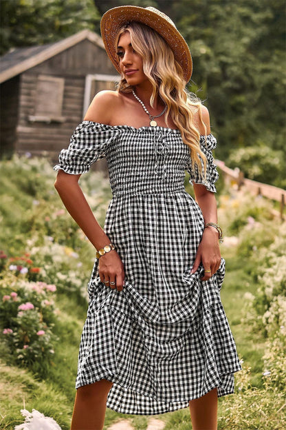 A Vintage Style Dress with Delicate Timeless Details