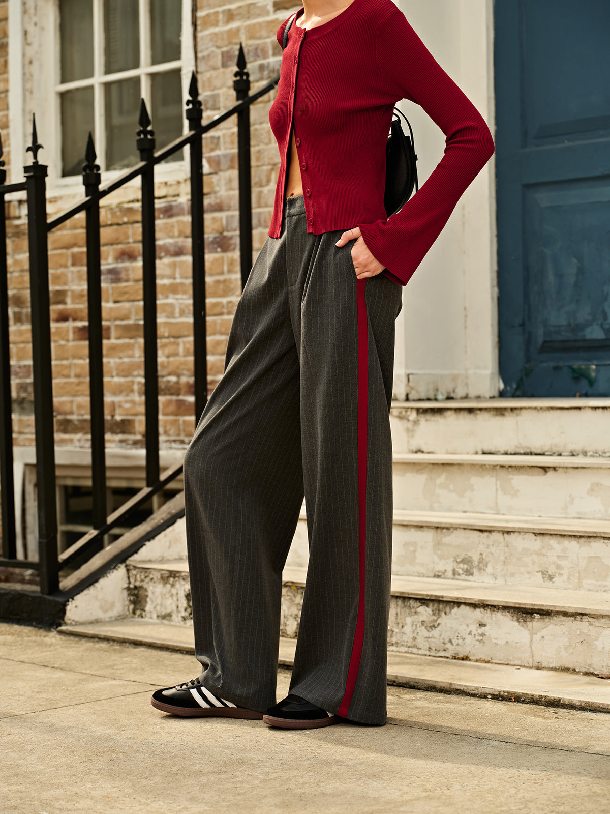 A Vintage Style Pants with Delicate Timeless Details