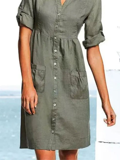 Classic Vintage Dress with a Flattering Fit