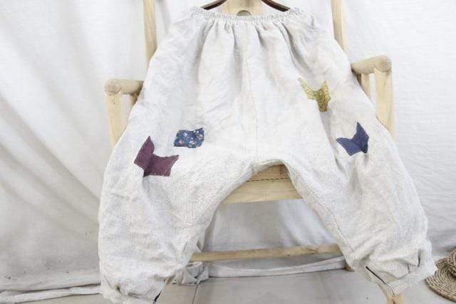 A Vintage Style Pants with Delicate Timeless Details