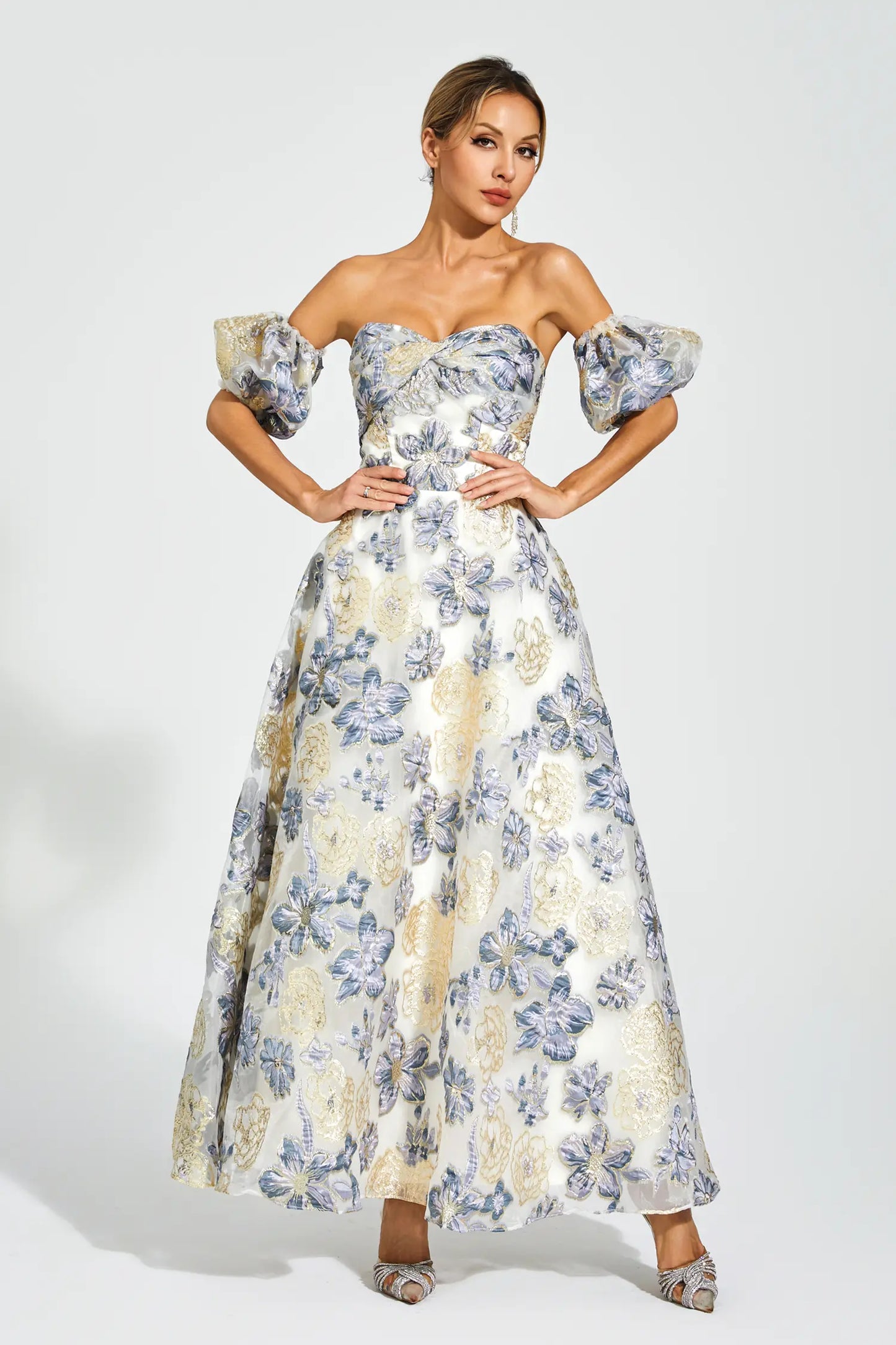 A Vintage Style Dress with Delicate Timeless Details