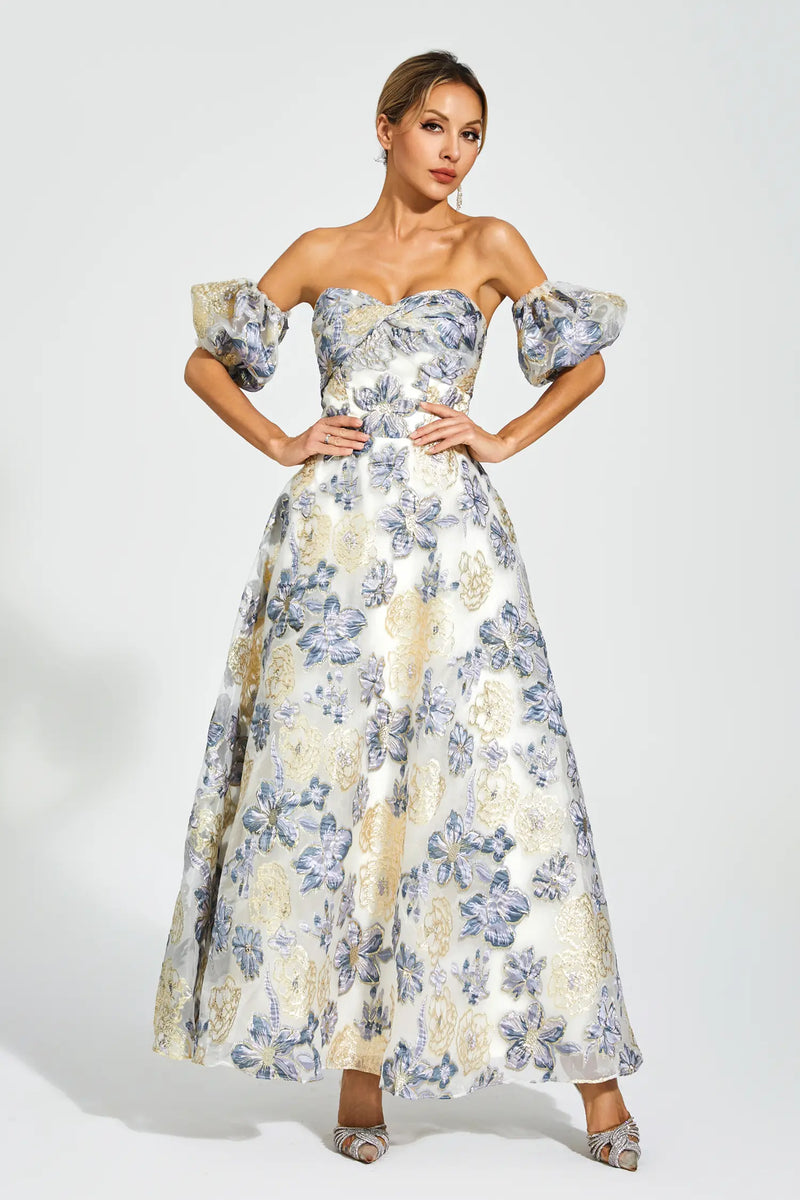 A Vintage Style Dress with Delicate Timeless Details