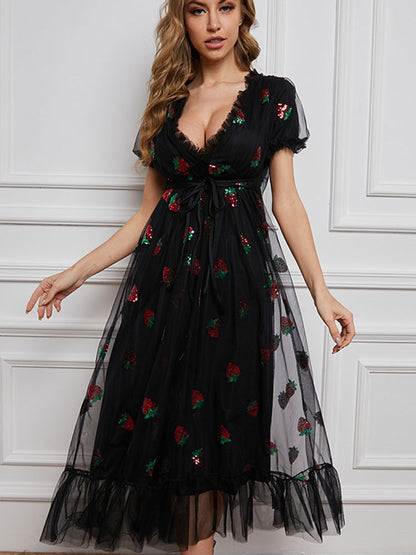 Classic Vintage Dress with a Flattering Fit