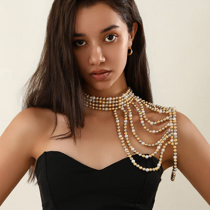 Delicate Artisan Pearl Chain