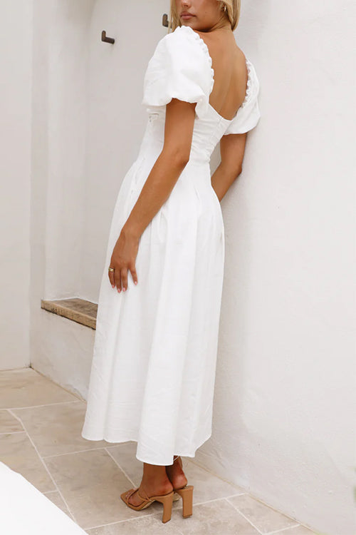A Vintage Style Dress with Delicate Timeless Details
