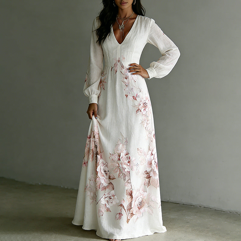 A Vintage Style Dress with Delicate Timeless Details