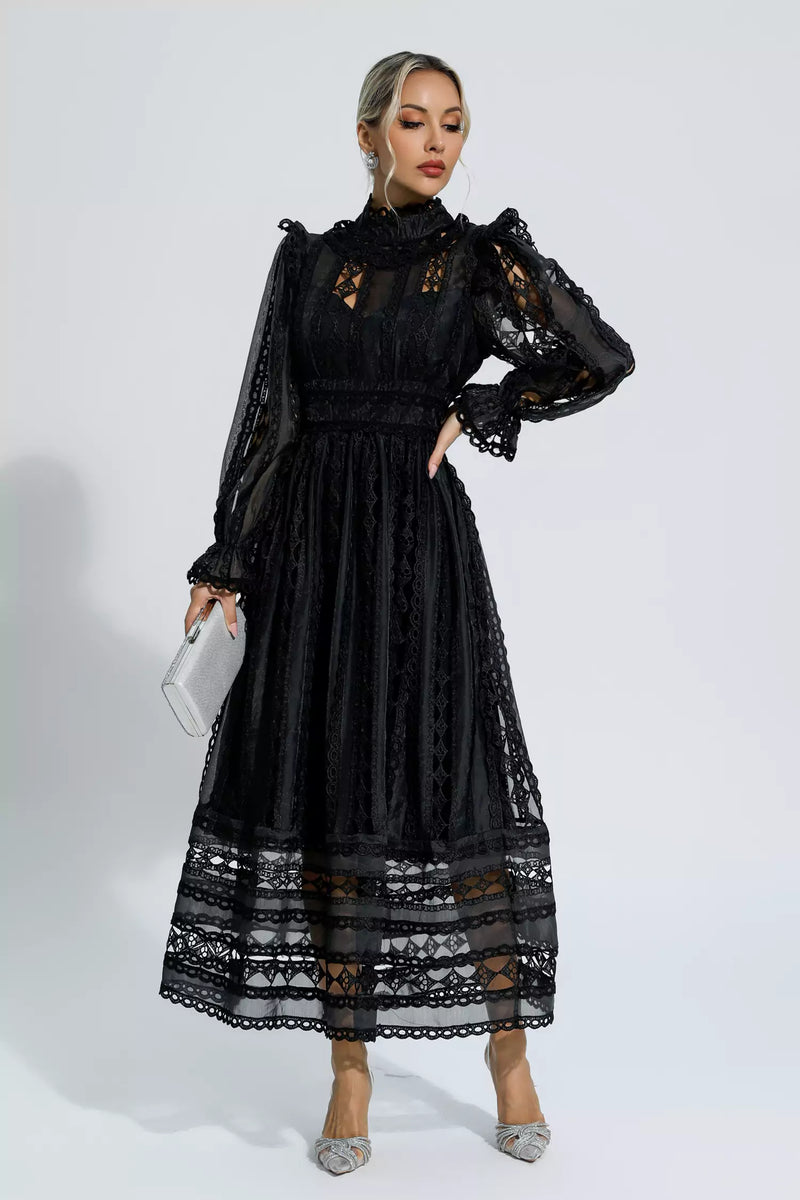A Vintage Style Dress with Delicate Timeless Details