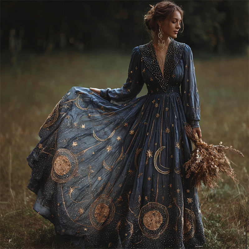 A Vintage Style Dress with Delicate Timeless Details