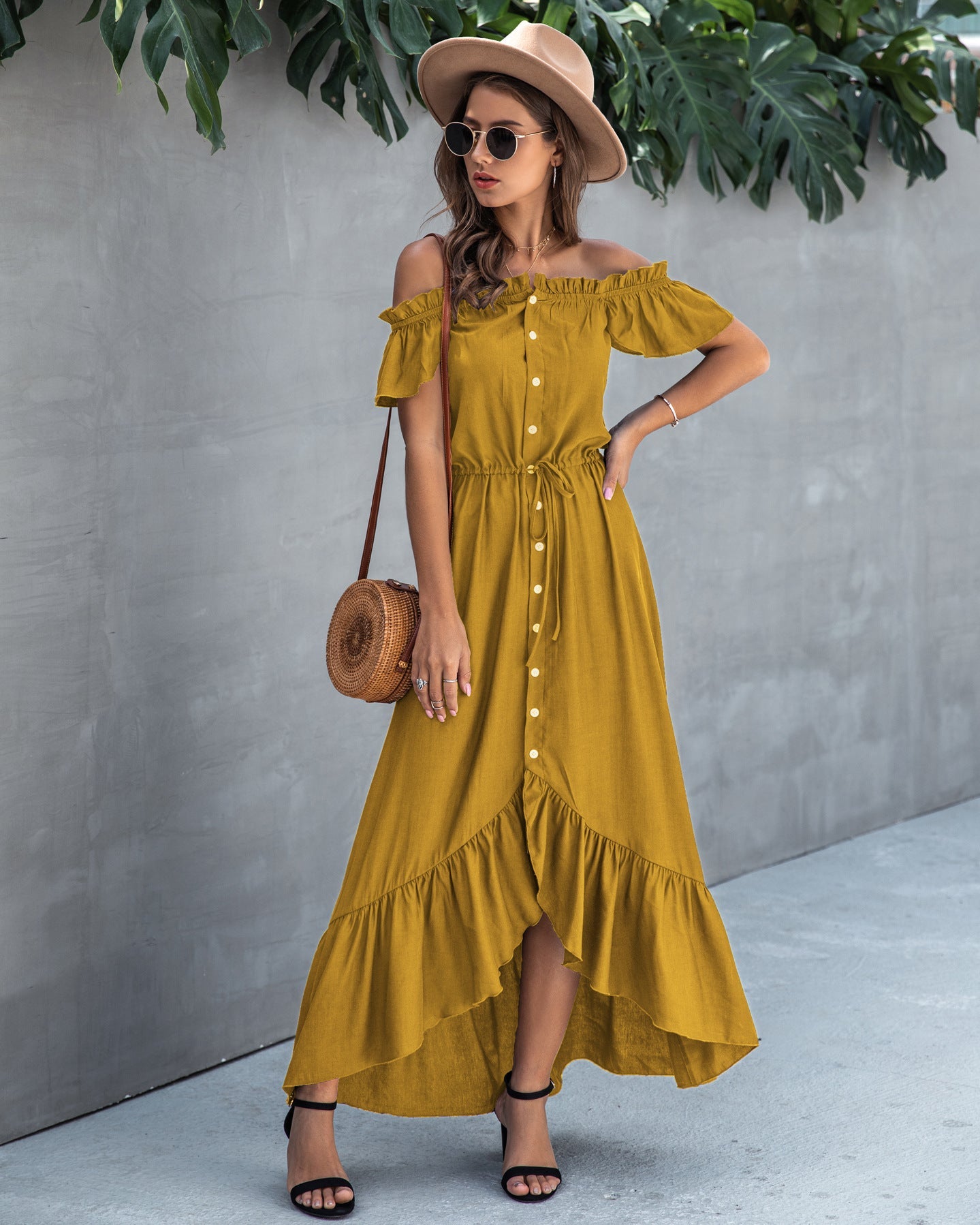 Elegantly Styled Dress for Everyday Wear