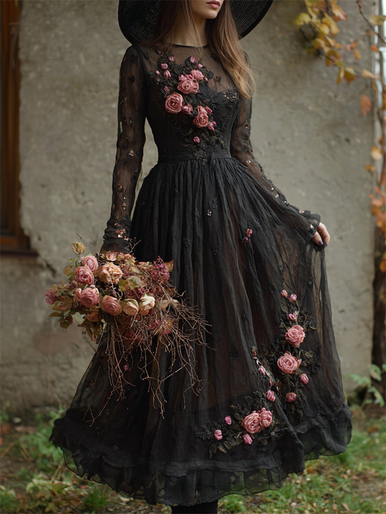 Well Tailored Dress with a Graceful Silhouette