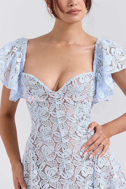 A Vintage Style Dress with Delicate Timeless Details