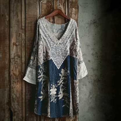 A Vintage Style Dress with Delicate Timeless Details
