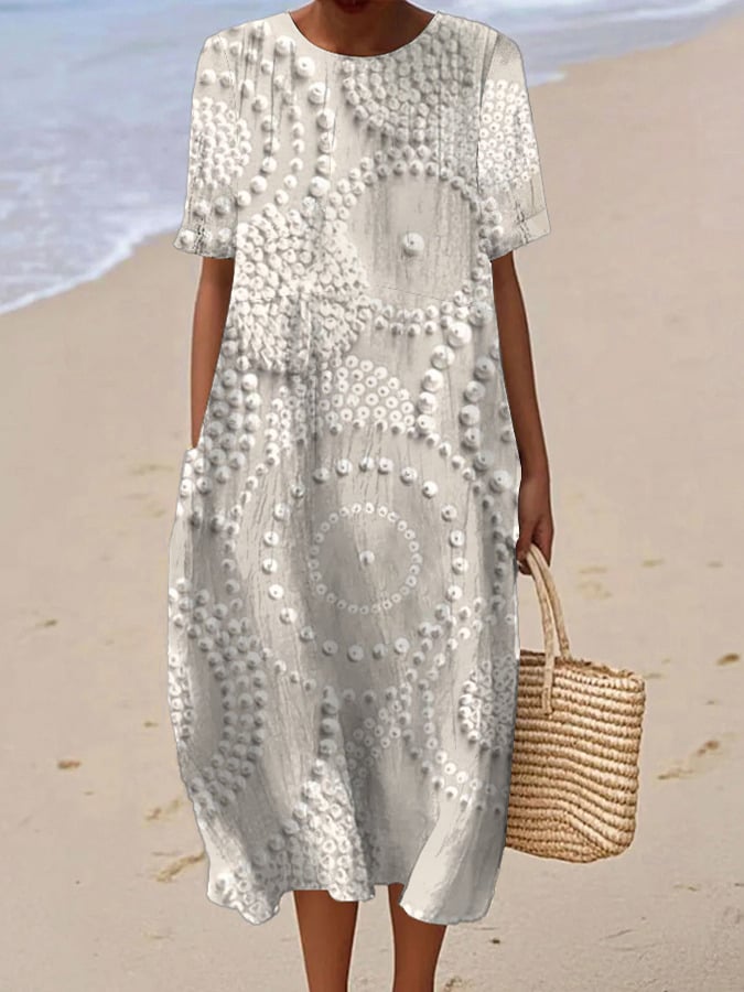 Classic Vintage Dress with a Flattering Fit