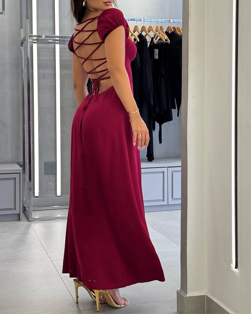 A Vintage Style Dress with Delicate Timeless Details