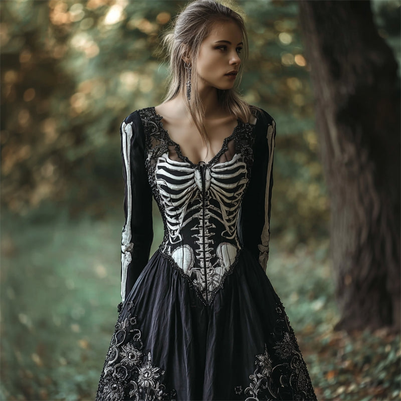 A Vintage Style Dress with Delicate Timeless Details