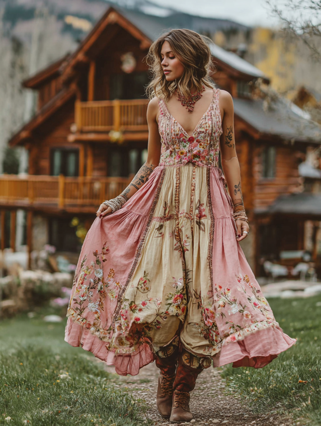 Vintage Inspired Dress with a Contemporary Edge