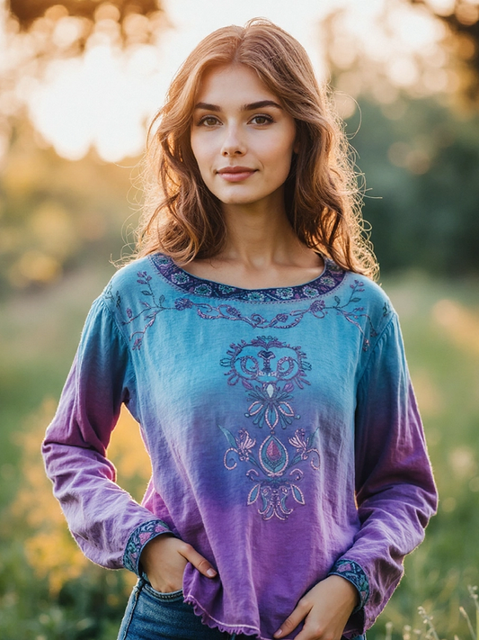 Gracefully Styled Blouse for Any Occasion