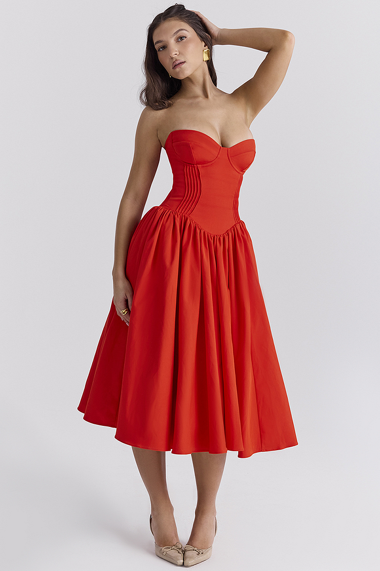 Classic Vintage Dress with a Flattering Fit