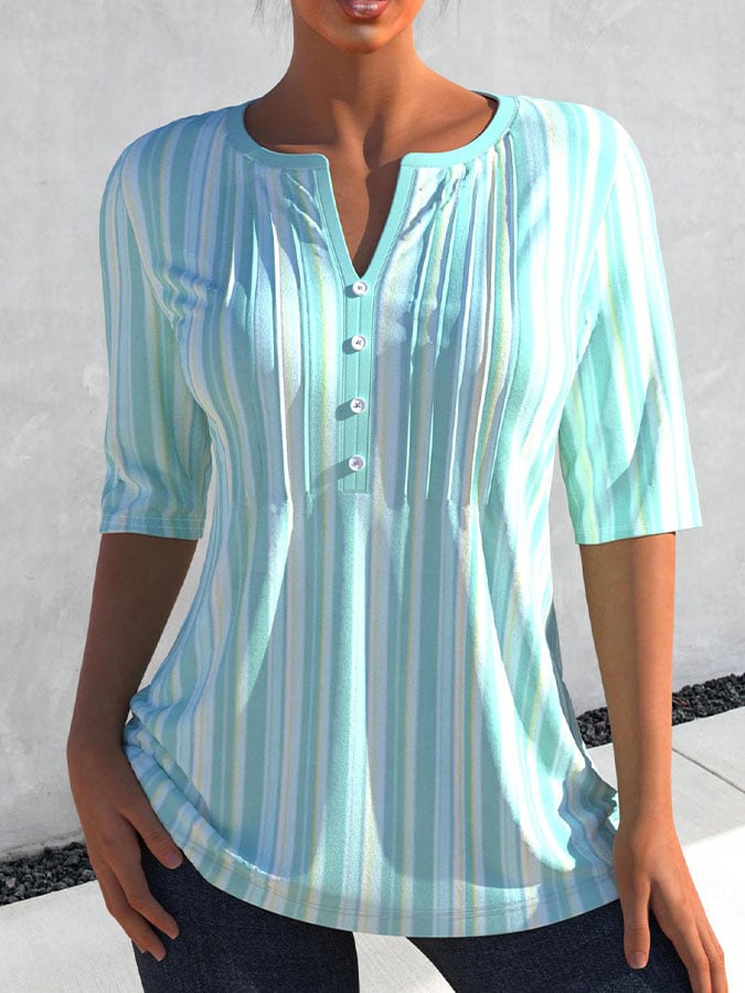 Classic Vintage Blouse with a Flattering Fit