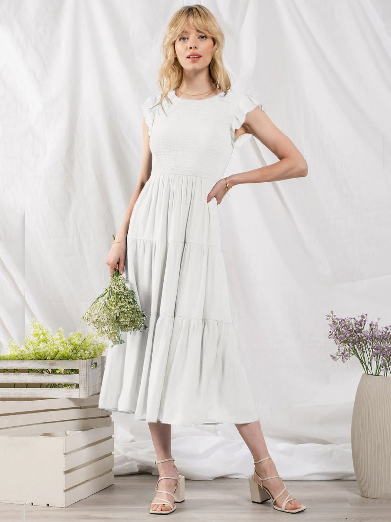 A Vintage Style Dress with Delicate Timeless Details