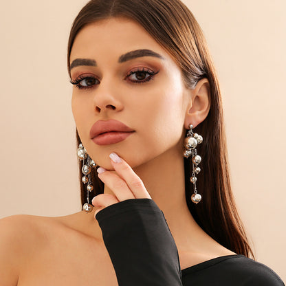Delicate Artisan Pearl Earring