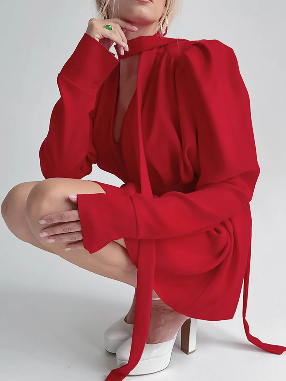 Classic Vintage Dress with a Flattering Fit