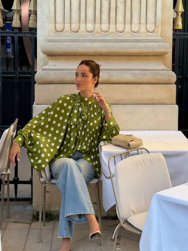 Gracefully Styled Blouse for Any Occasion