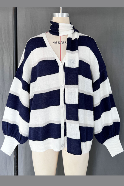 Well Tailored Cardigan with a Graceful Silhouette