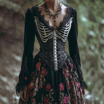 A Vintage Style Dress with Delicate Timeless Details
