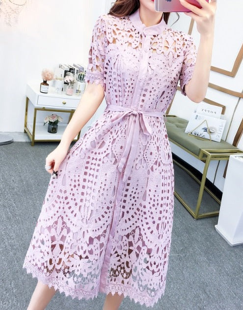 A Vintage Style Dress with Delicate Timeless Details