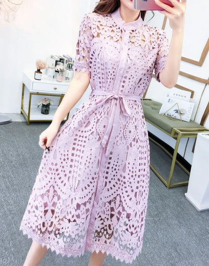 A Vintage Style Dress with Delicate Timeless Details