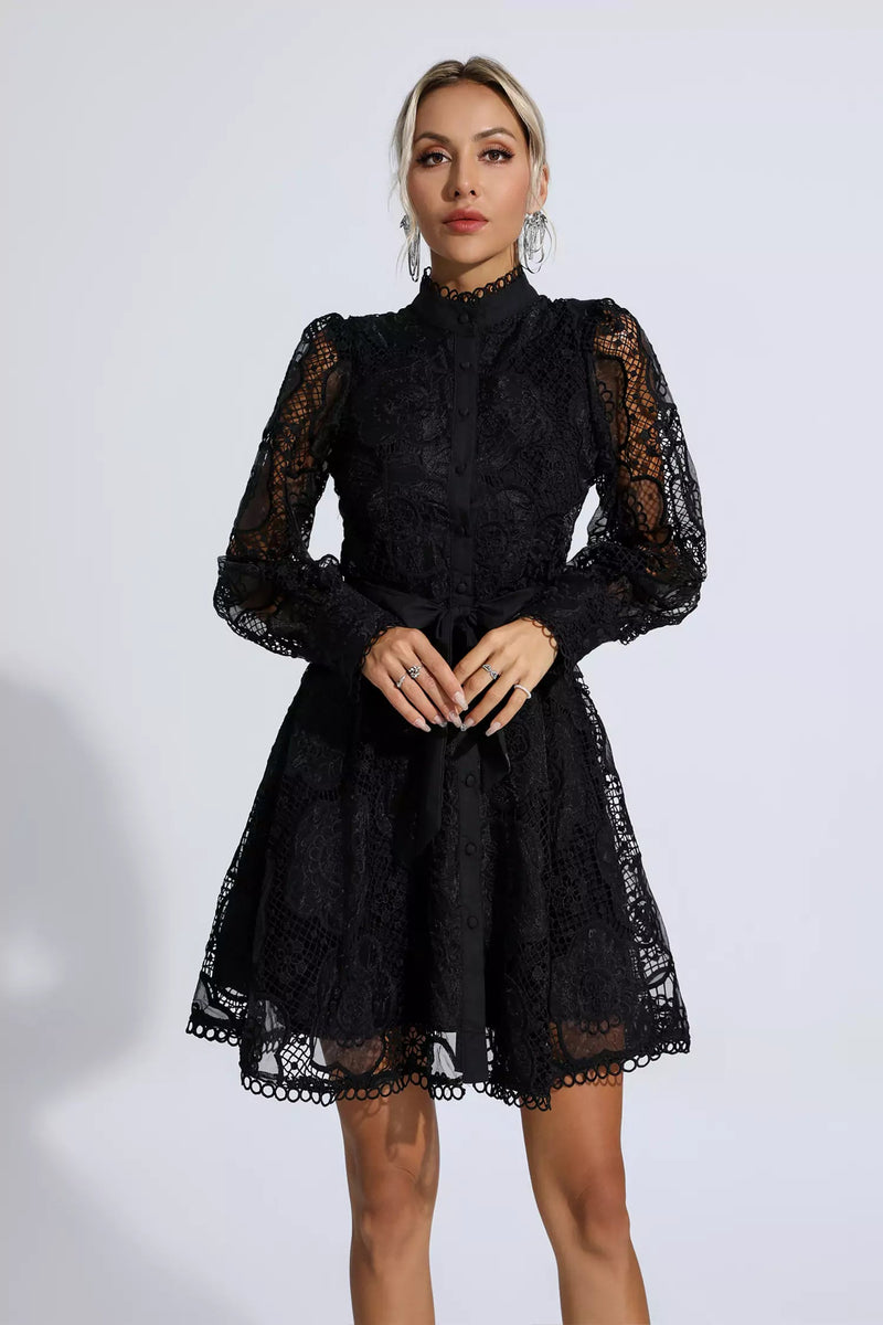 A Vintage Style Dress with Delicate Timeless Details