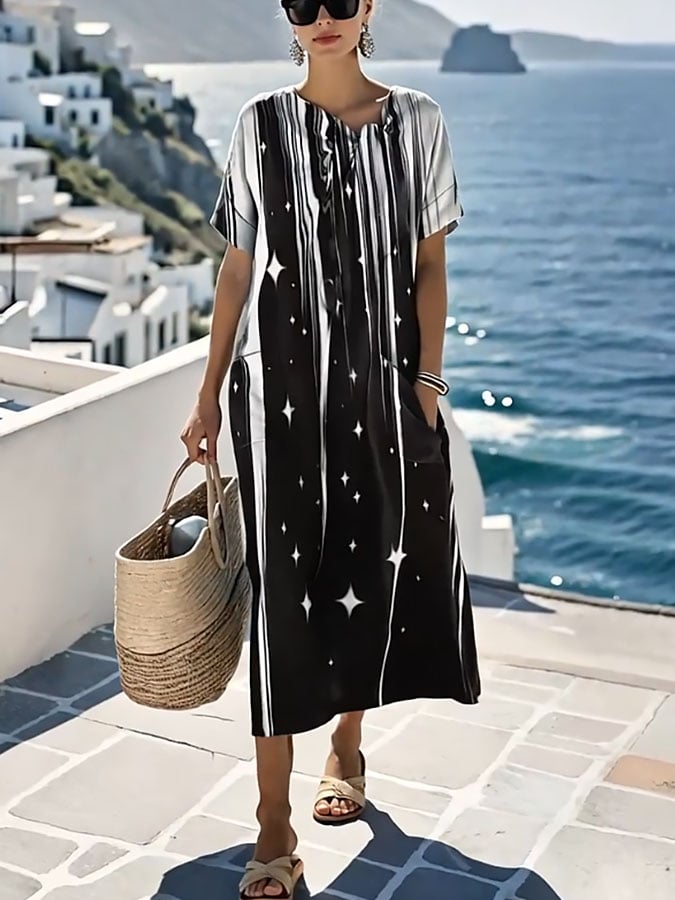 Classic Vintage Dress with a Flattering Fit