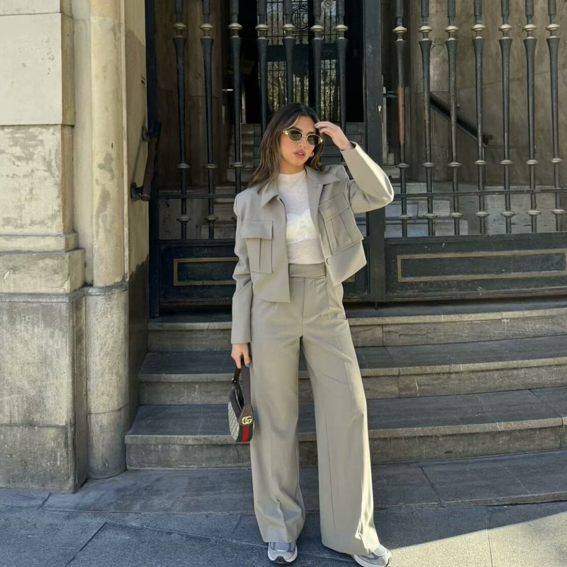 A Vintage Style Trousers with Delicate Timeless Details