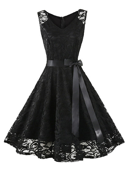 Classic Vintage Dress with a Flattering Fit