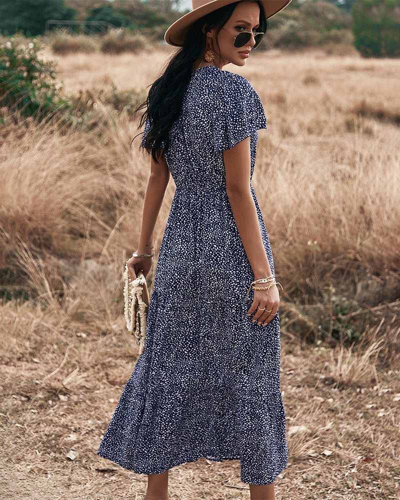 A Vintage Style Dress with Delicate Timeless Details