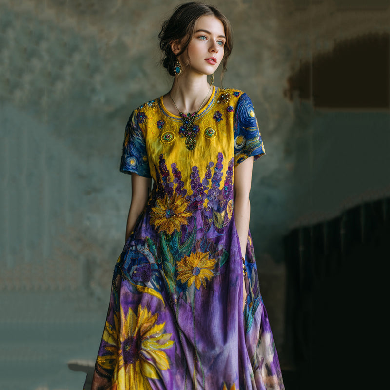 Elegantly Styled Dress for Everyday Wear