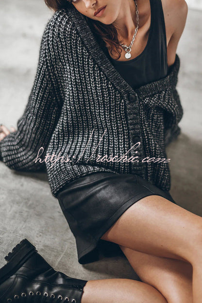 Classic Vintage Cardigan with a Flattering Fit